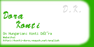 dora konti business card